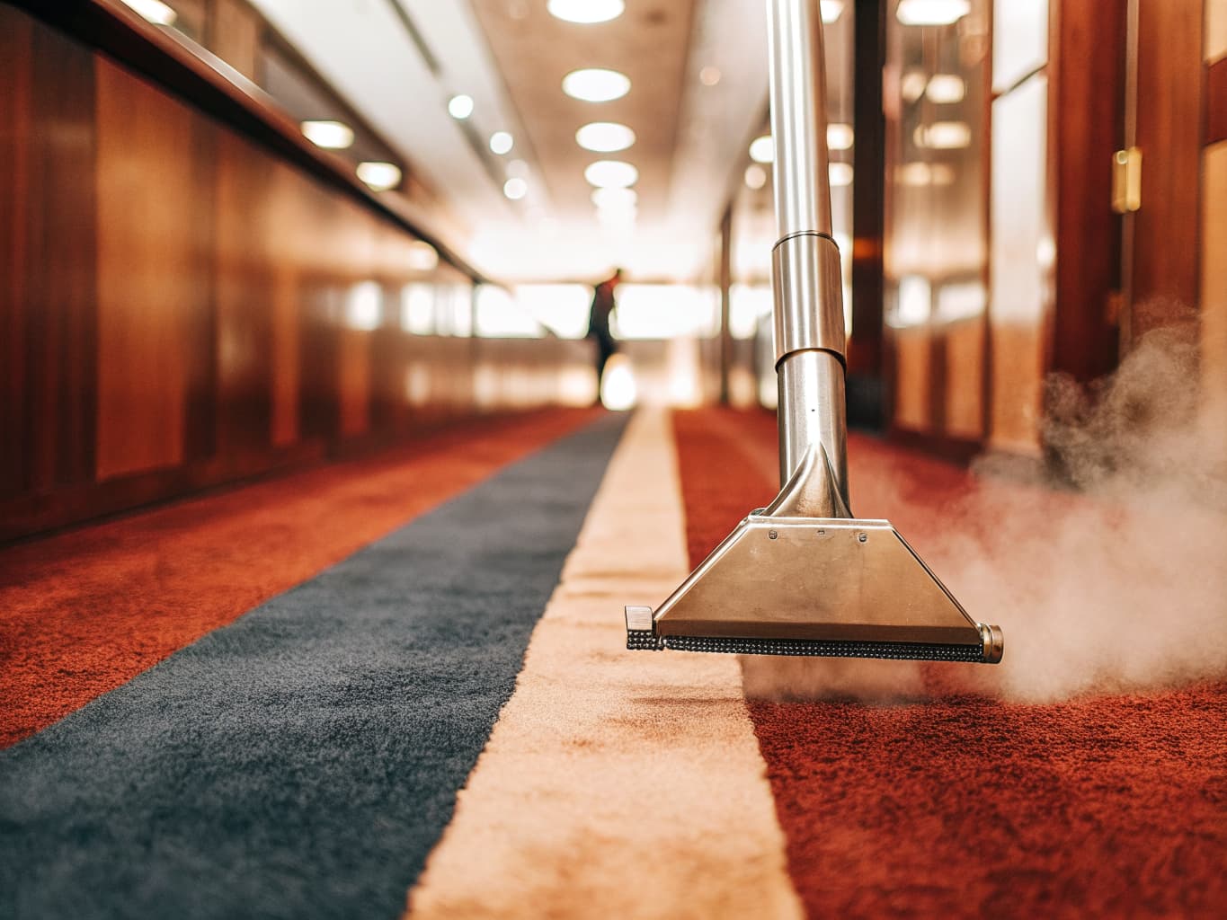 Professional carpet steam cleaning machine